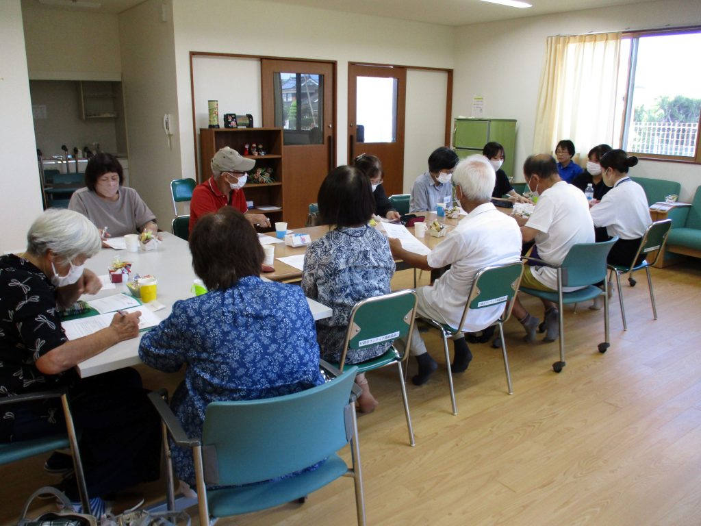 令和６年度第３回家族介護者ミニ交流会を開催しました。 イメージ